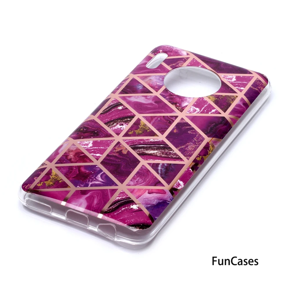 Роскошные Чехлы для capinha Huawei Mate 30 черный золотой чехол с держателем ajax крутой