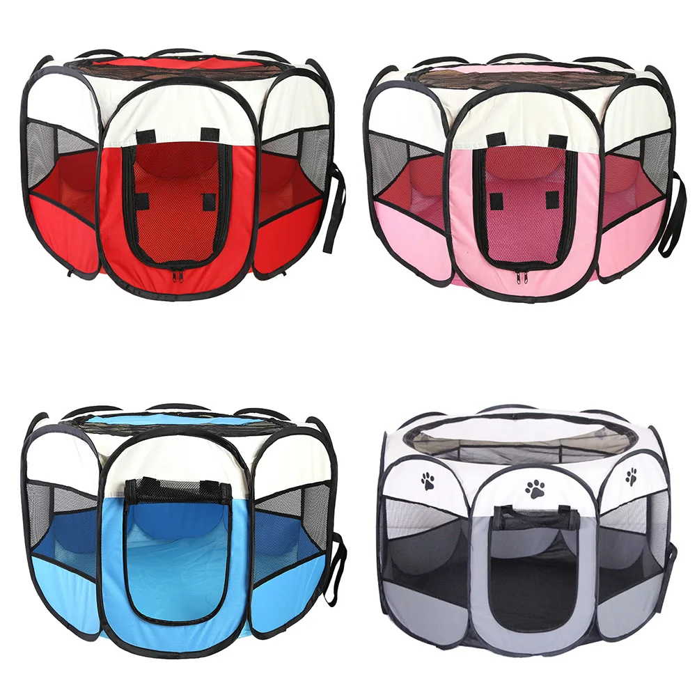 Портативный складной домик палатка для домашних животных|Дома конуры и манежи| |