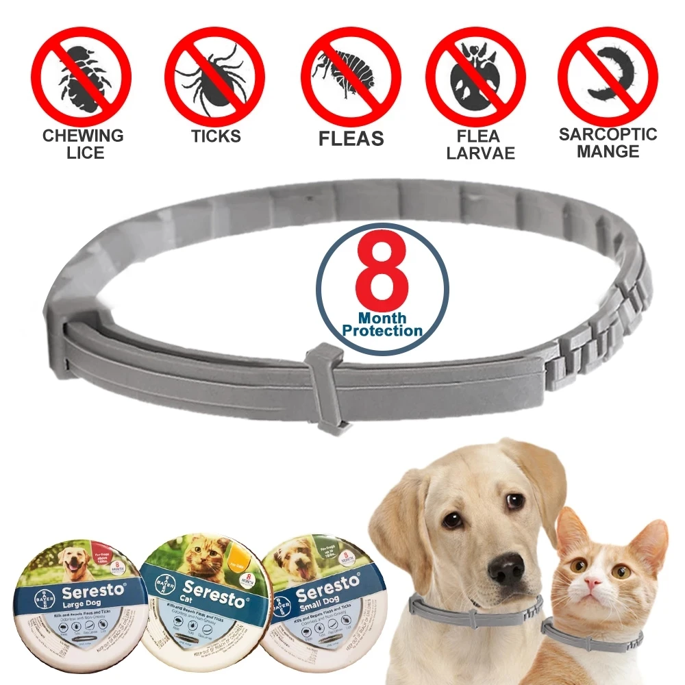 Ошейник для защиты от комаров и клещей выдвижной ошейник кошек - Цена: 233.26