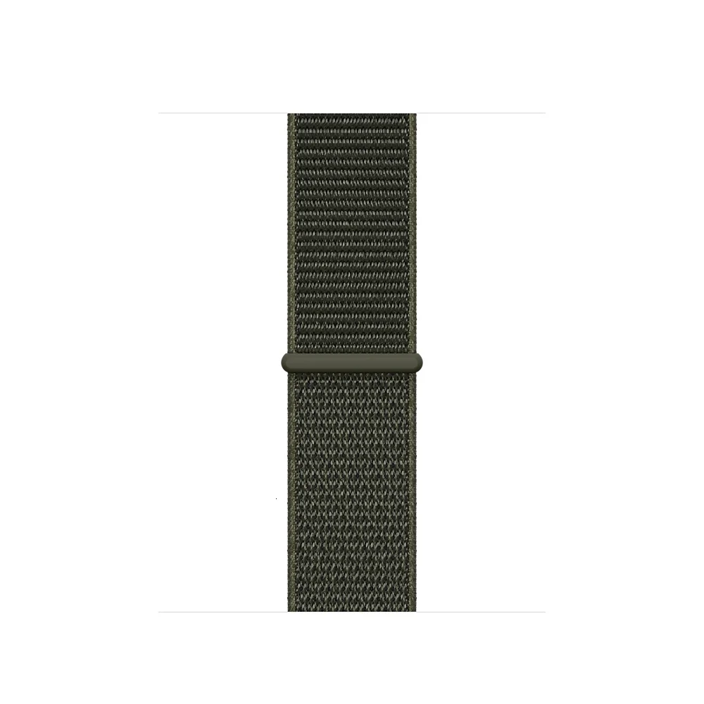 Обновленная Спортивная петля для apple watch серии 5 4 3 2 1 ремешок для iwatch 44 мм 40 мм 38 мм 42 мм двухслойный тканый нейлоновый Воздухопроницаемый
