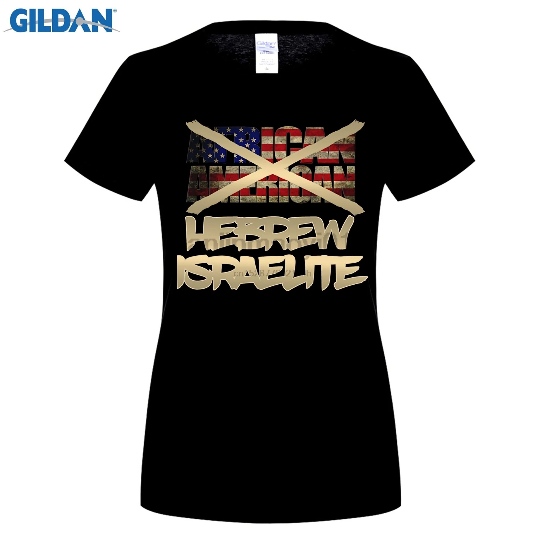 

100% Cotton O-neck printed T-shirt Hebrew Israelite Tribe Judah and Jacob Not Afro T-Shirt for men