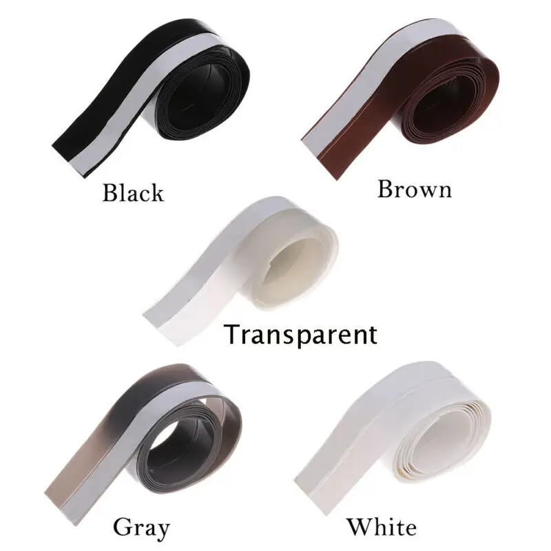 

5M Self Adhesive Door Window Seal Strip Gap Strip Weather Stripping Soundproof Silicone Bottom Sticker Seal Strip For Door Side