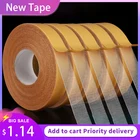 Двухсторонняя клейкая лента, акриловая прозрачная наклейка для светодиодной ленты, фиксированного автомобильного планшета, 358101215203035 мм