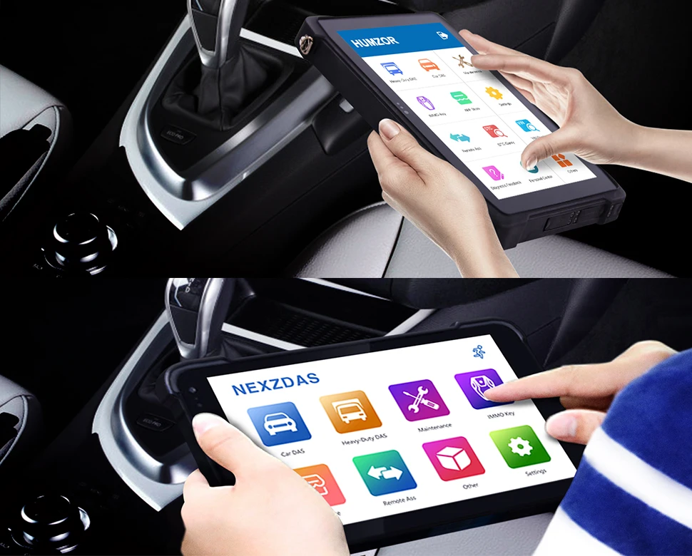 HUMZOR NEXZDAS ND406 OBD Авто ключ программист иммобилайзер универсальный автомобильный диагностический инструмент OBD2 автомобильный код считыватель сканер