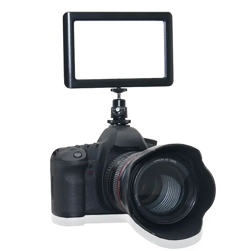 Светодиодная лампа для видеосъемки JinTu Pad 192 k камер Canon EOS 550D 650D 750D 800D 70D 80D 6D 7DII Nikon D90