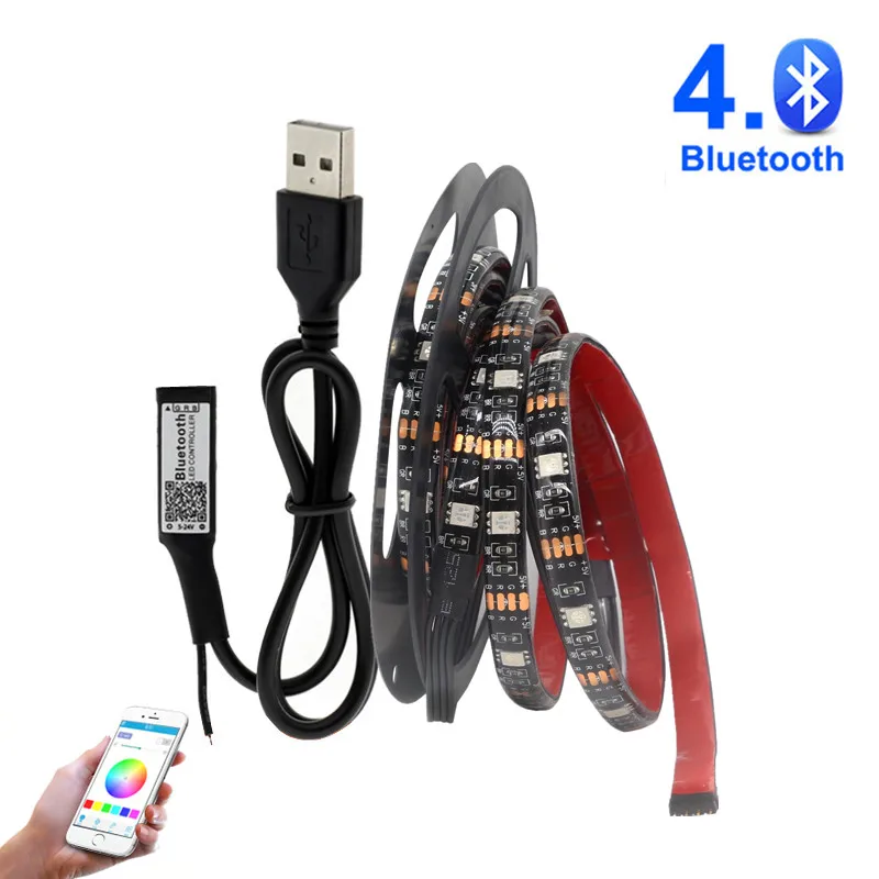 Светодиодная ленсветильник с Bluetooth питание от USB светодиодсветильник ленты