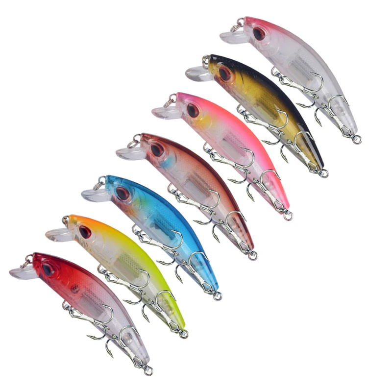 Новая Рыболовная Приманка Minnow 70 мм 11 г опускается на дно жесткая приманка воблер