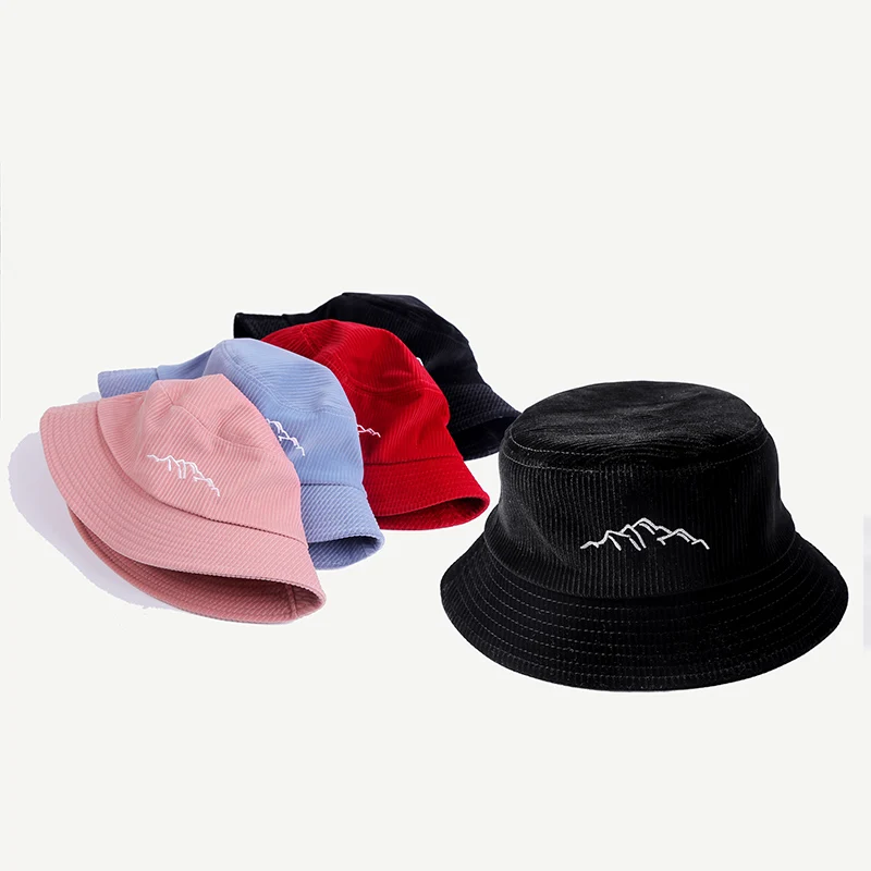 Осенняя Новая женская Рыбацкая шляпа вельвет наружное ведро солнцезащитная