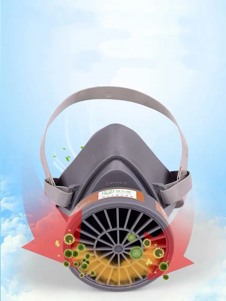

Smoke Gas Mask Protective Respirator Painting Welding Chemical Toxic Gases Canisters Anti-Dust Activated carbon Filter