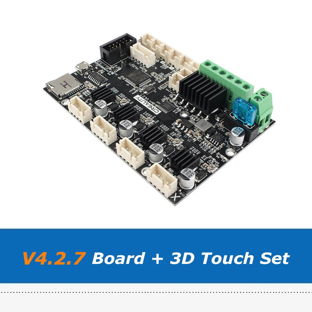 silent ender 3 v4 2 7 control board 3d touch auto leveling sensor module kit set for creality 3d printer parts motherboard free global shipping