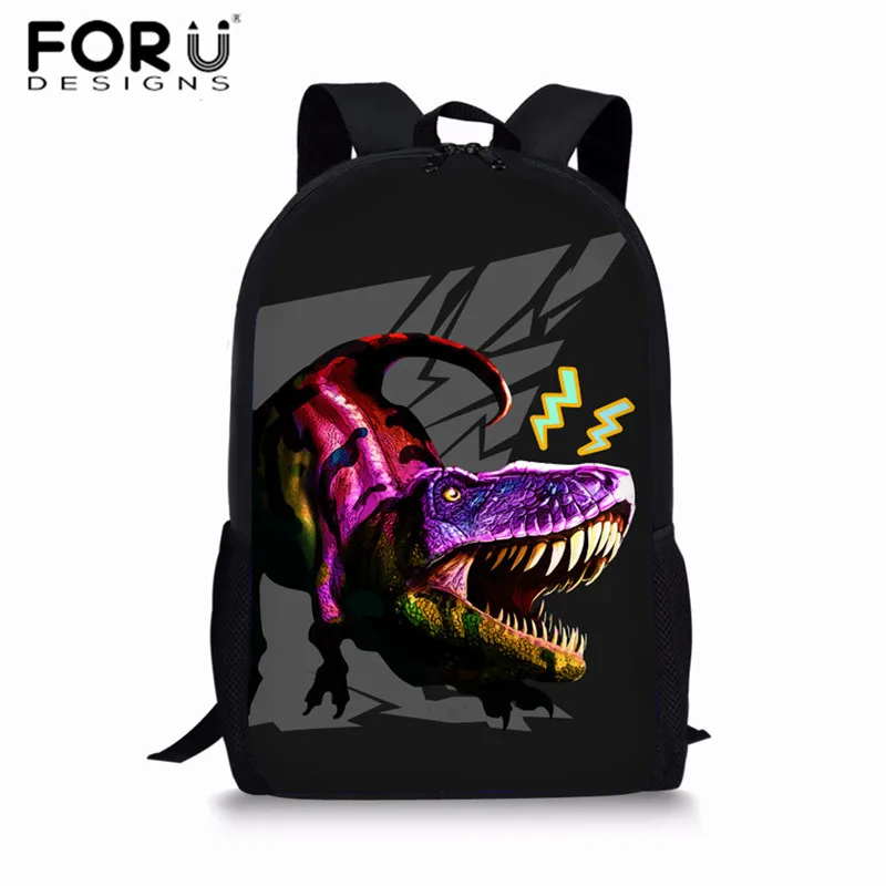 Z3908C FORUDESIGNS Jurassic World детские школьные ранцы для мальчиков T-rex рюкзак в виде динозавра первичные Детские рюкзаки детская сумка на подарок Mochilas - Цвет: Z3908C