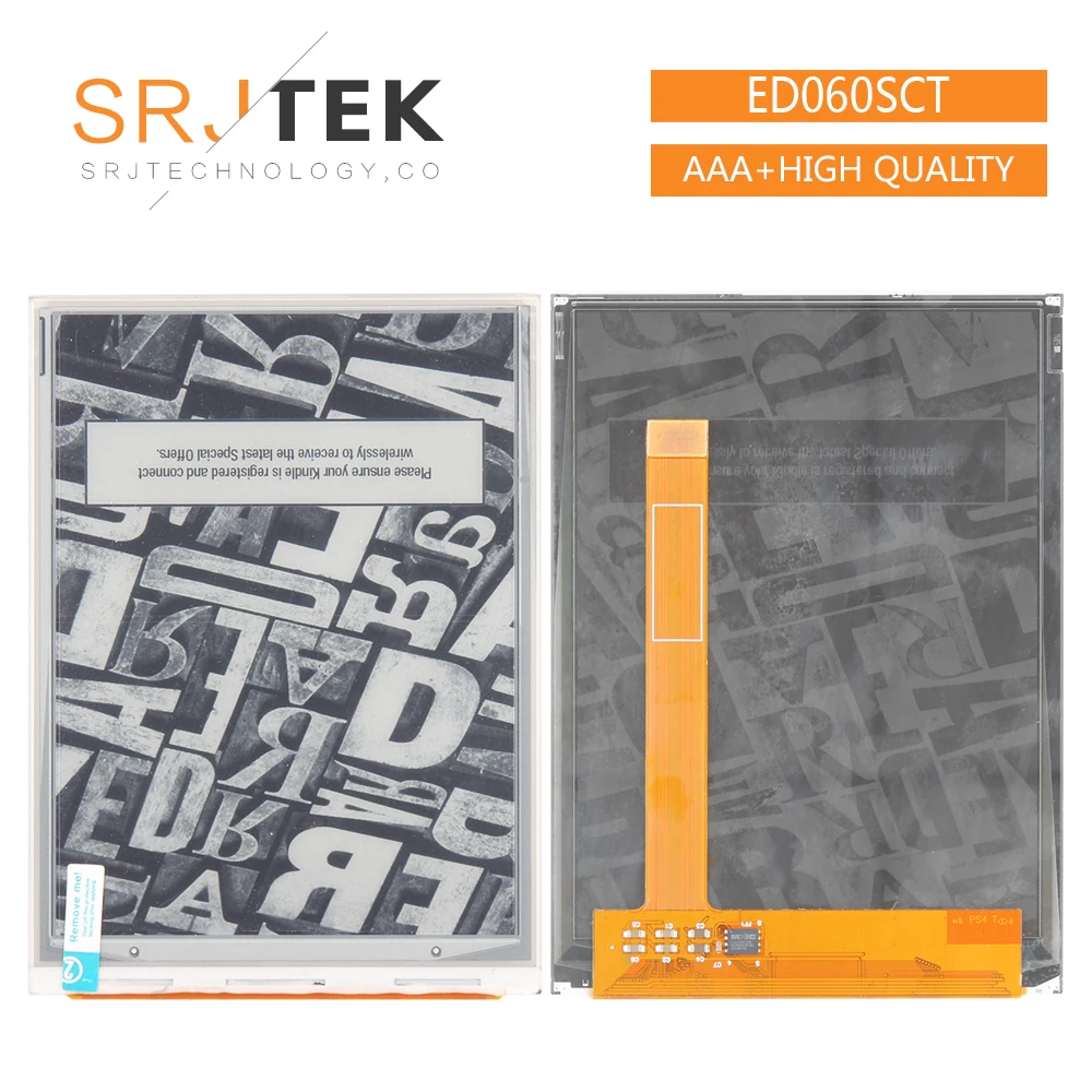 

ED060SCT оригинальный 6-дюймовый ЖК-экран Eink для чтения электронных книг 800*600 без подсветки без сенсорного экрана ED060SCT