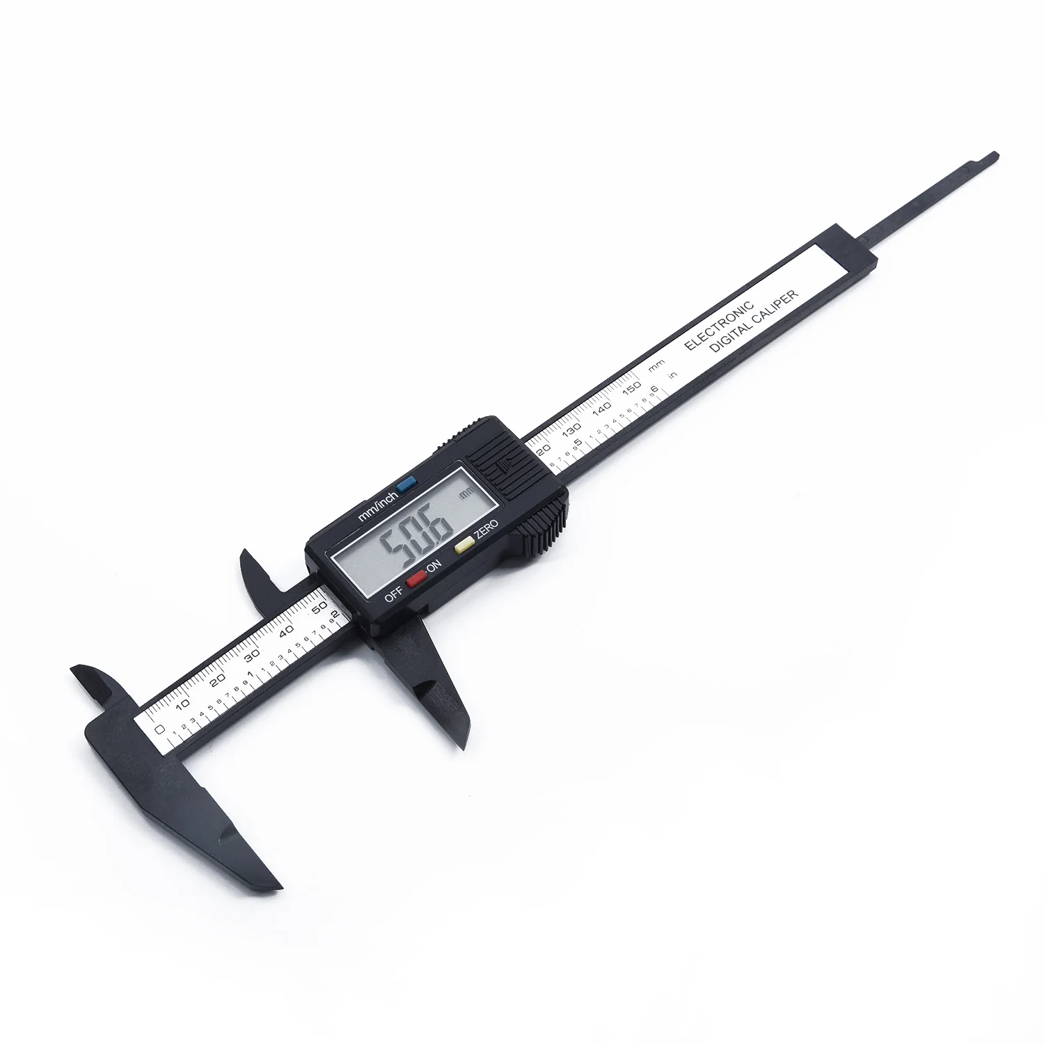 

0-6 Digital Electronic Gauge Carbon Fiber Vernier Caliper Measurement Tool