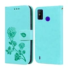 Симпатичный силиконовый чехол для Tecno Spark 7 Spark6 GO 2020 Etui, кожаный чехол-бумажник для телефона, чехол для сотового телефона Tecno Camon 17 12Pro 15 Air Funda