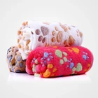 Мягкое одеяло для домашних животных, зимнее одеяло для собаки, кровать для кошки, коврик, теплый спальный матрас для маленьких и средних собак, кошек, коралловый флис, товары для щенков