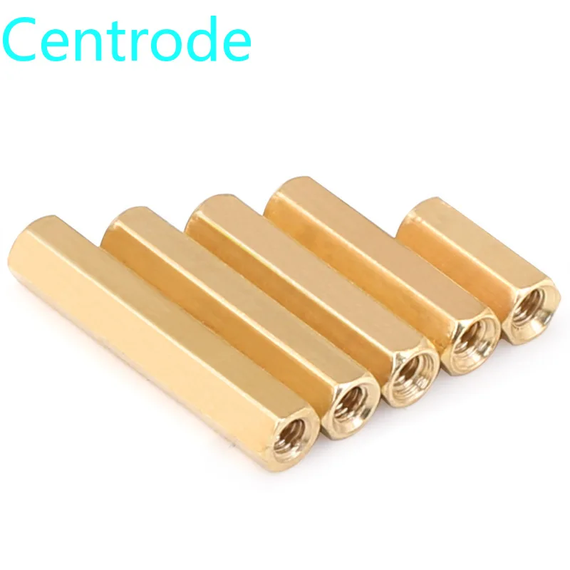 Двухсторонняя Шестигранная медная шпилька m2m2.5 изолирующая Шпилька пустотелый