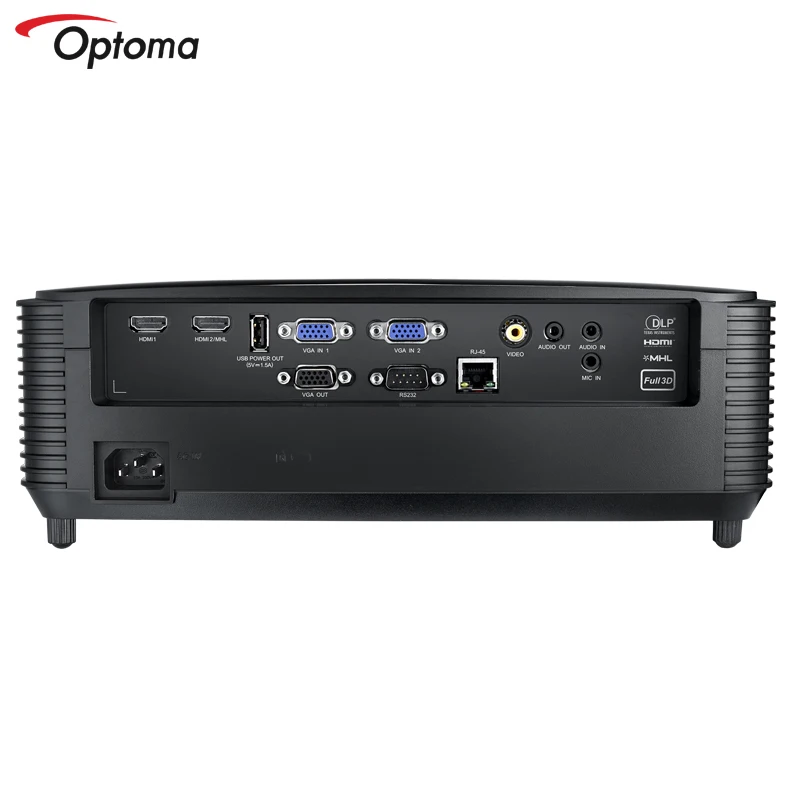 Короткий проектор Optoma Blu-Ray 3D для бизнеса и учебы офисных презентаций домашнего