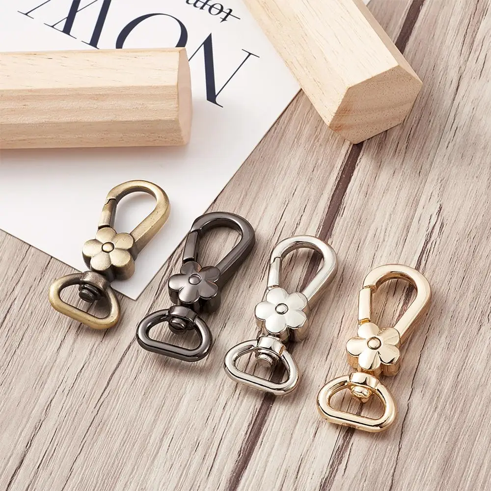 

Alloy Swivel Clasps Flower Swivel Snap Hook for Jewelry Jaking DIY 46x19.5x8.5mm