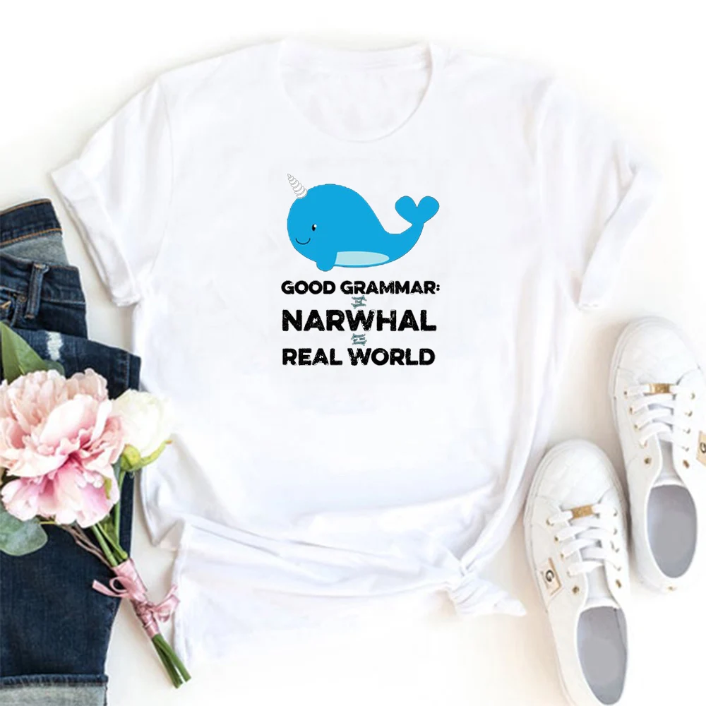 Женская футболка с круглым вырезом и надписью True World | одежда