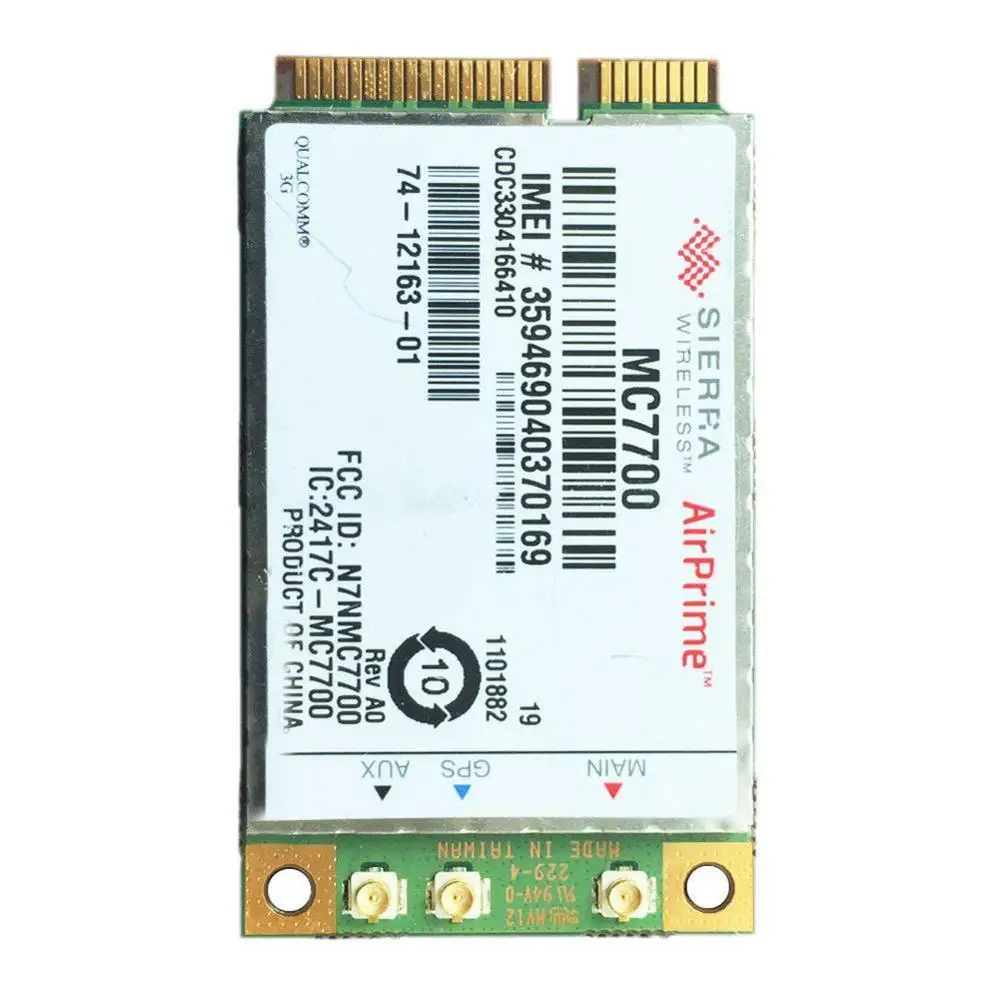 Разблокированный 4G WWAN GPS модуль Sierra MC7700 Mini PCI 100 Мбит/с карта LTE WLAN Беспроводной GPRS