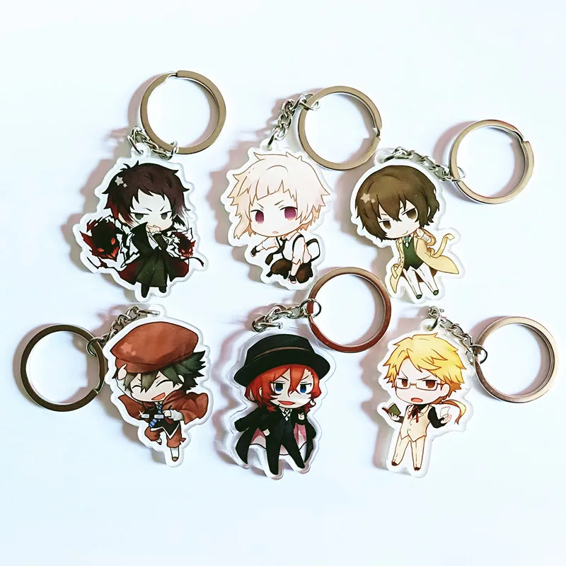 Аниме Bungou бродячие собаки косплей реквизит брелок дазай Осаму накажима атсуши