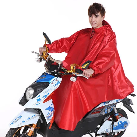 

Waterproof Bike Raincoat Jacket Nylon Motorcycle Portable Overall Raincoat Overall Survival Regenjacke Rain Coat Cover KK60YY