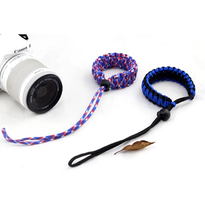 5 шт. Новый Популярный цифровой DSLR наручный ремешок для камеры браслет плетение
