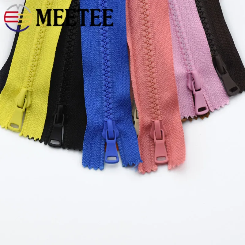 Meetee 5 шт. 15/20/25 см # разъемная застежка молния из смолы с задней застежкой молнией и