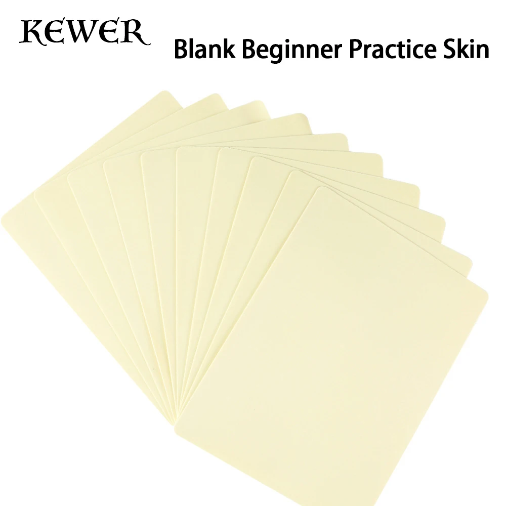 

3/5/10Pcs Tattoo Practice Skin 19x14cm Blank Double Sides Tattoo Microblading Practice Skin Sheet for Needle Machine Supply Kit