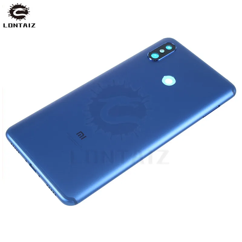 Задняя крышка аккумуляторного отсека для Xiaomi Mi Max 3 стеклянный корпус
