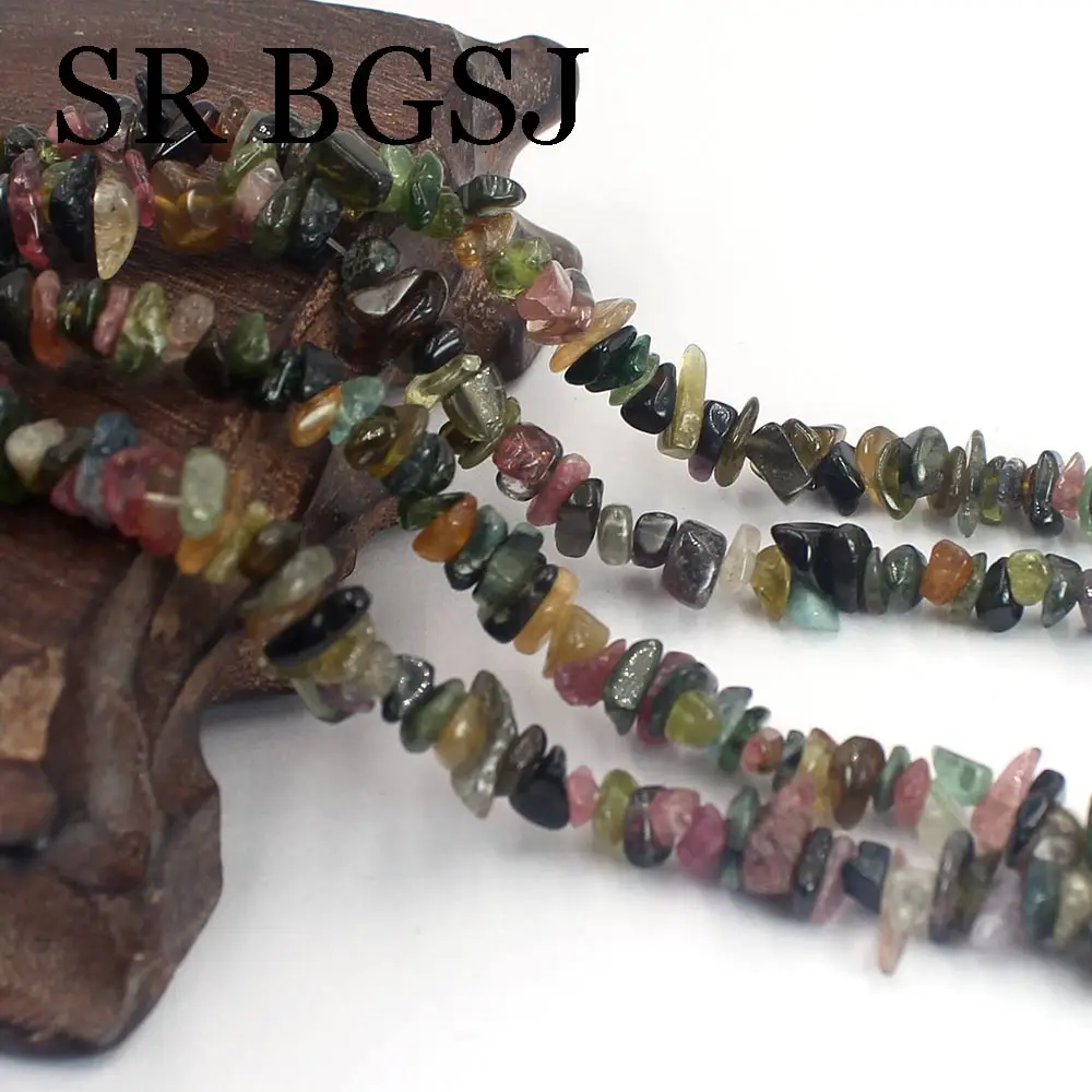 Free Shipping 6-8mm Factory Price Long Strand Freeform Gems Chips Natural Stone DIY Wholesale Beads 34" | Украшения и