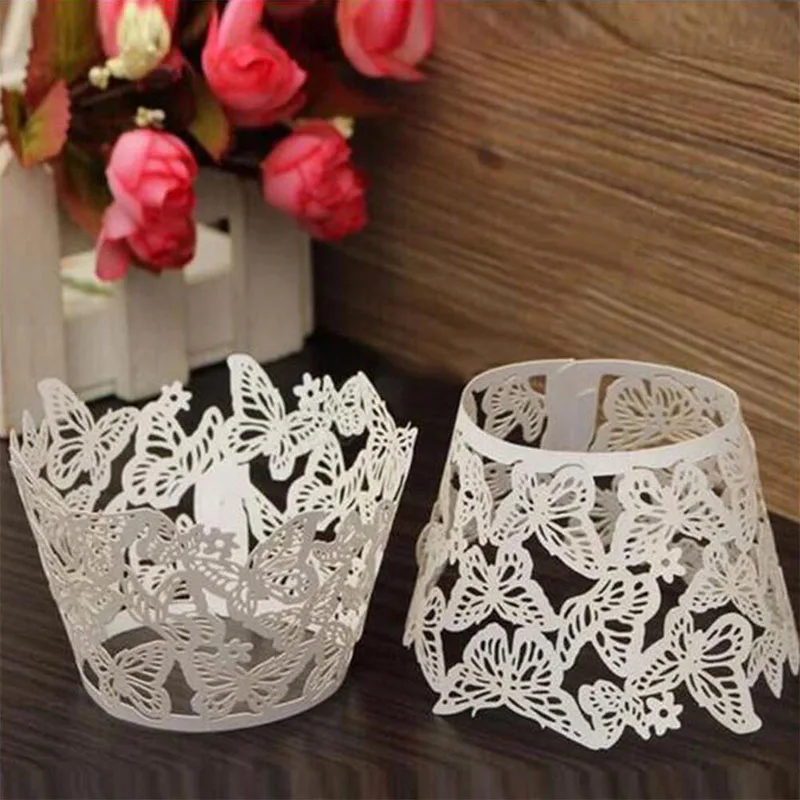 Инструменты для выпечки кружевная лоза коробка торта белая нарезанная бумага