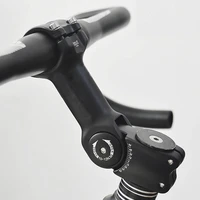 25 431 88mm adjustable bicycle front fork stem adapter aluminum alloy handlebar stem riser mountain bike stem accessories