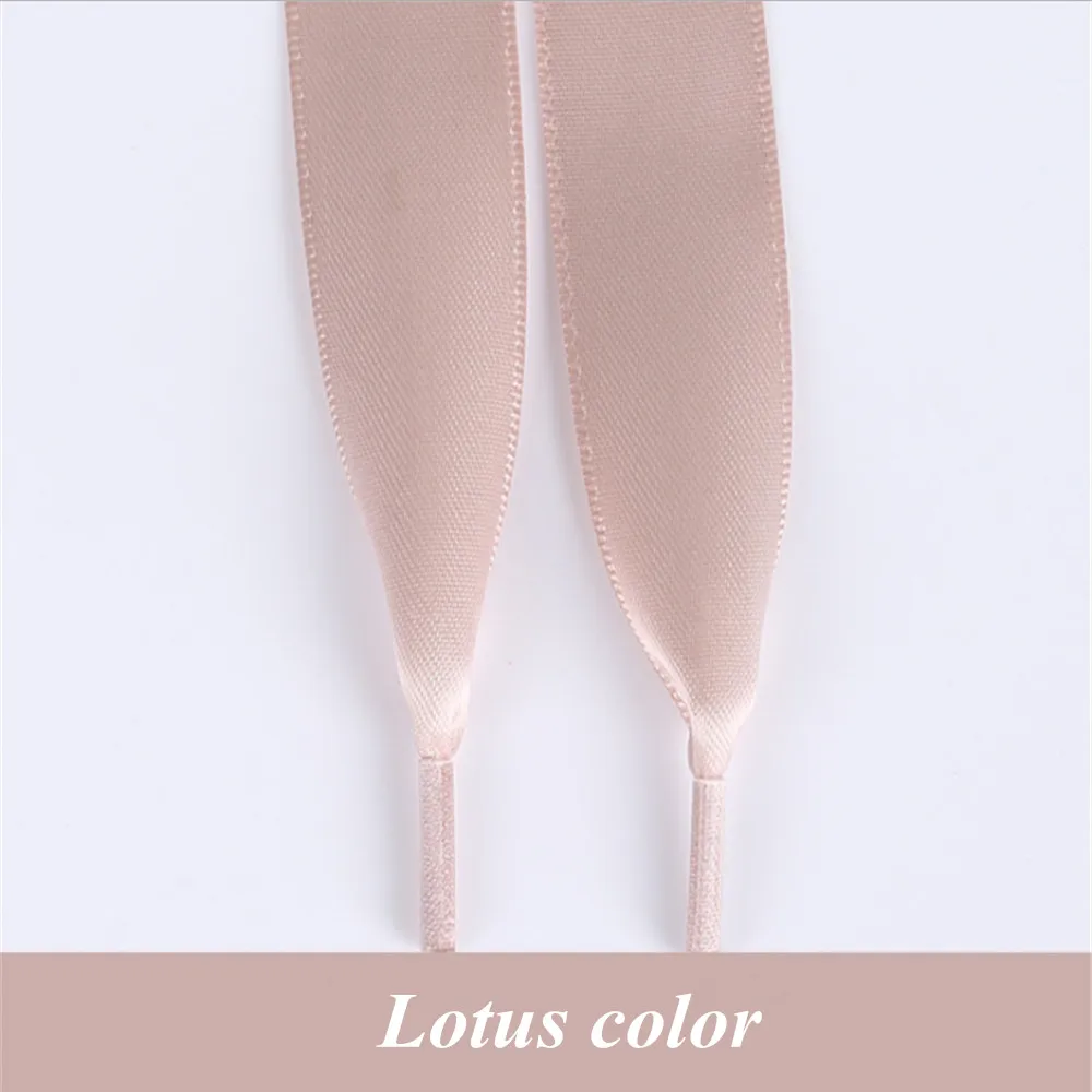 Lotus Color 1 пара 80 см-160 см шелковые ленты полиэфирные шнурки для ботинок плоские шнурки обуви кроссовки спортивная обувь кружева Прямая 30 цветов - Цвет: Lotus Color