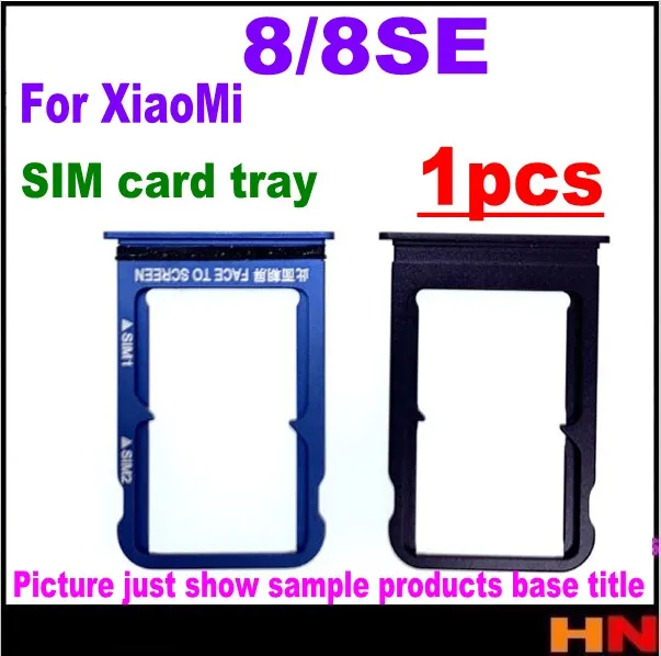 1 шт. для Xiaomi 8 8SE SE держатель sim карты Слот лоток контейнера запасные части