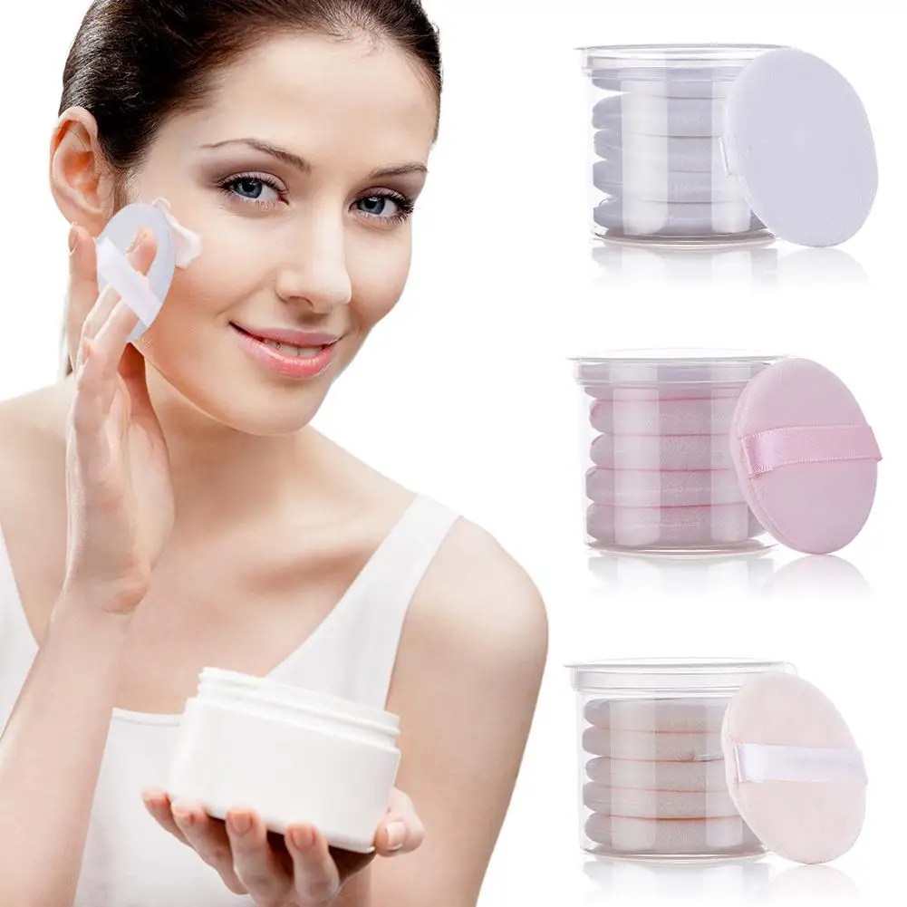 5 шт. кушон для макияжа мягкая губка пуховка сухой влажный консилер основа