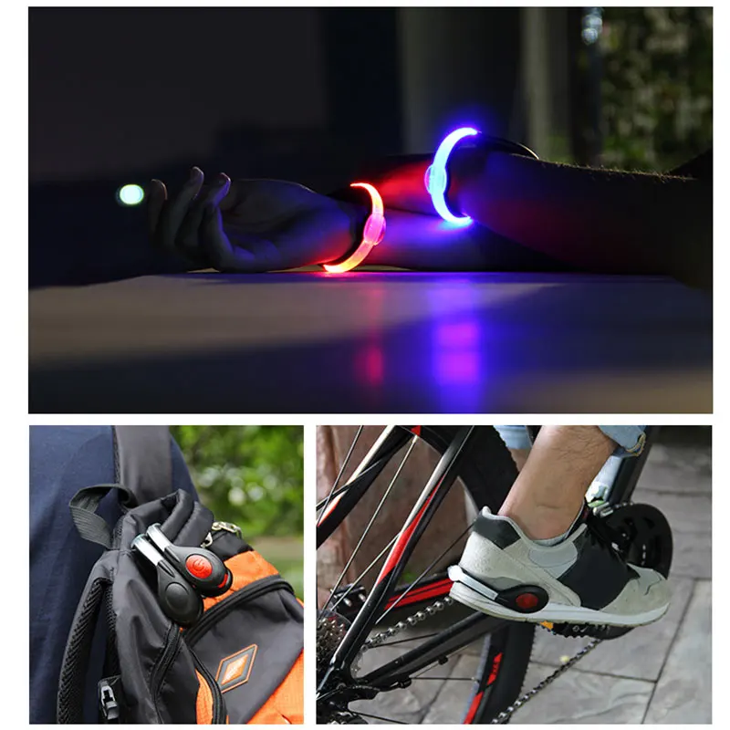 

Luminous Shoe Clip Lamp USB Charging Waterproof Shoe Clip Light Running Accessory YS-BUY