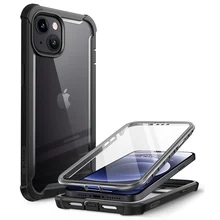I-BLASON For iPhone 13 Case 6.1 inch (2021 Release) Ares Full-Body Rugged Clear Bumper Cover with Built-in Screen Protector
