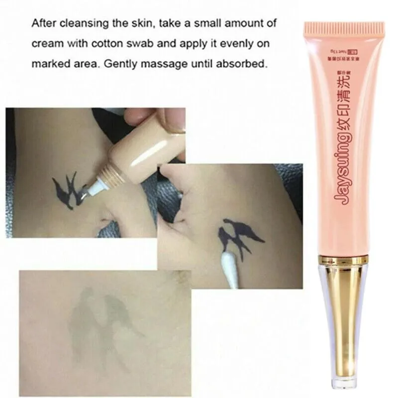 

Natural Plant Extract Tattoo Removal Cream Painless Fade Skin Cleaning Eyebrow Tattoo Eyeliner Color Cream Dropshipping Cre M5S4