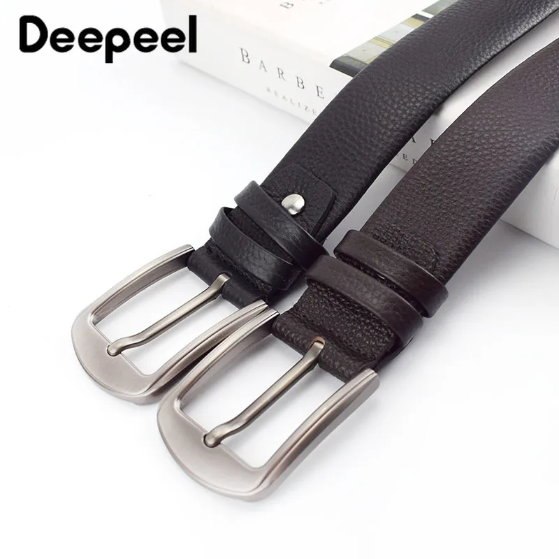 Ремень Deepeel мужской из воловьей кожи 1 шт. 110-130 см на молнии | Аксессуары для одежды