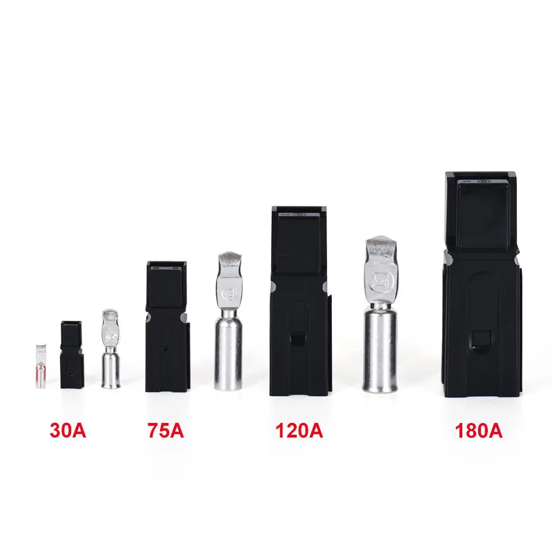 Однополюсный разъем Вилка питания постоянного тока для вилочного погрузчика 30