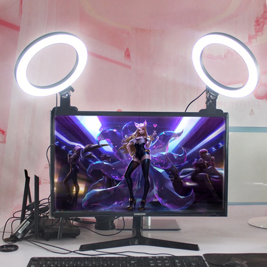 Светодиодный светильник с кольцом 26 см приглушаемая панель светодиодный для