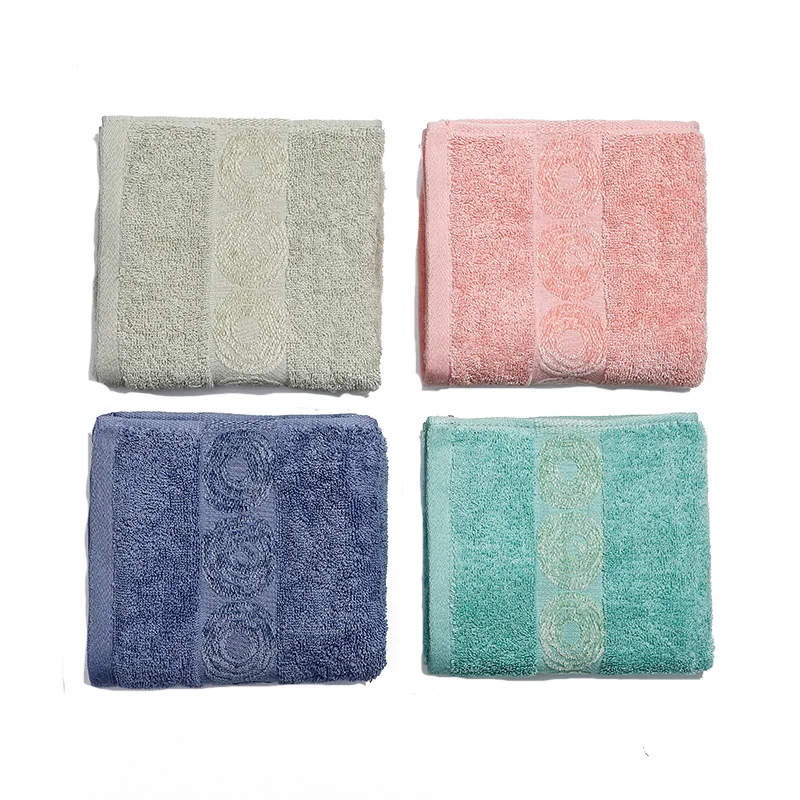 

1PC High Quality 100% Sure Cotton Adult's and children's family face Towel Soft Absorbent Washcloth Household Travel Gym Towel