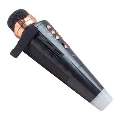

Everton RT-704 Wireless-TF-Aux Wireless Karaoke Microphone Phone Cell Small Holder Case Accessory