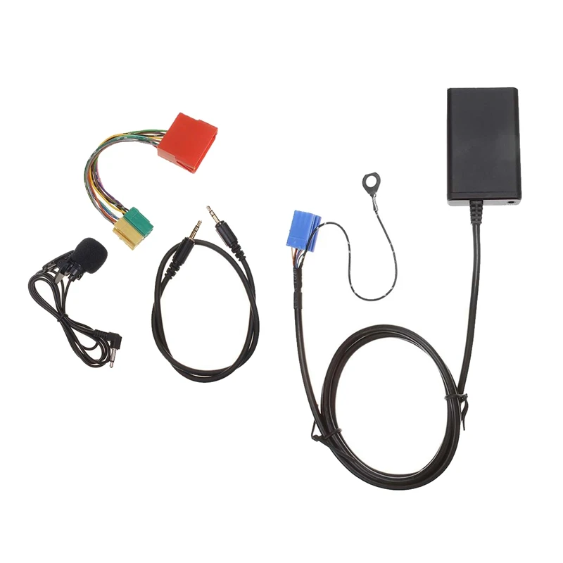 Araba Bluetooth Aux Handsfree USB adaptörü için müzik ses kablosu Audi A3 8L 8P A4 B5-B7 A6 4B A8 4D