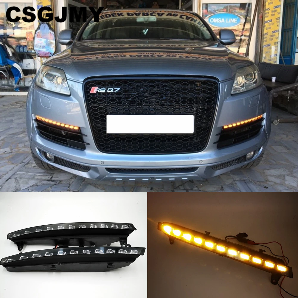 Автомобильная проблесковая 1 пара 12V светодиодный DRL Габаритные огни дневного