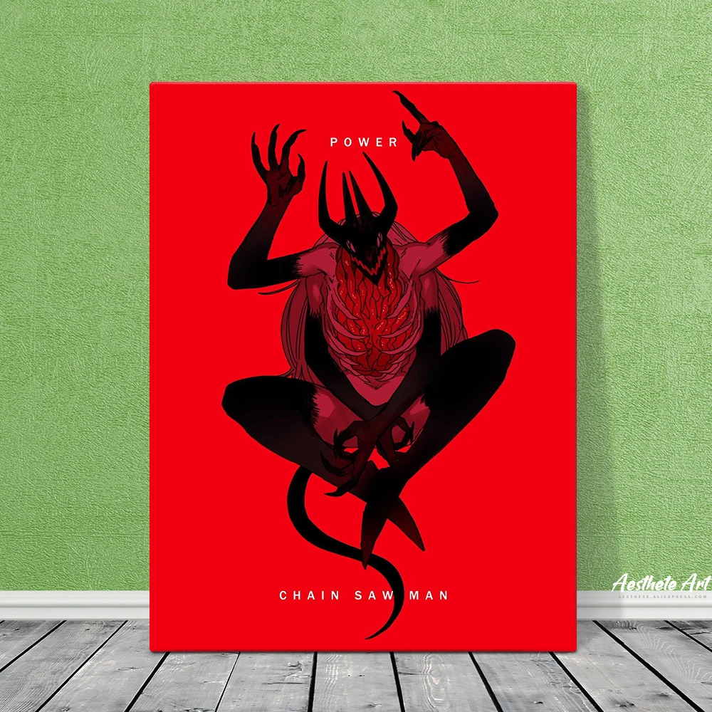 Пейзаж на холсте с изображением человека и бензопилы | Дом сад