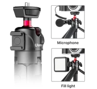 ulanzi mt 16 extend tablet tripod for smartphone iphone 13 pro max with phone clip cold shoe for microphone led video fill light