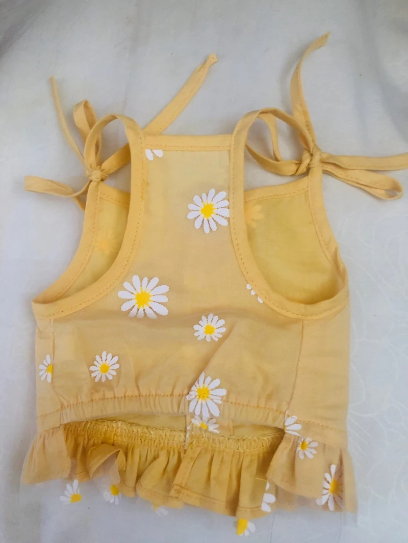 Короткое стильное платье для собаки юбка короткая одежда домашних животных