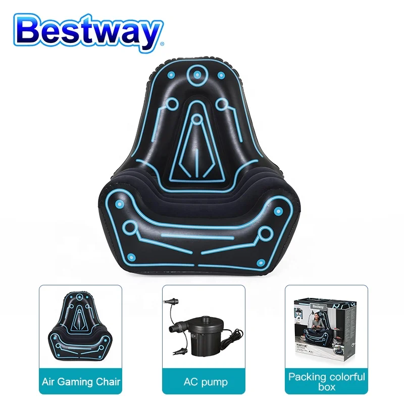 Портативный надувной диван Bestway 75077 для игр уютный воздушный стул с основной